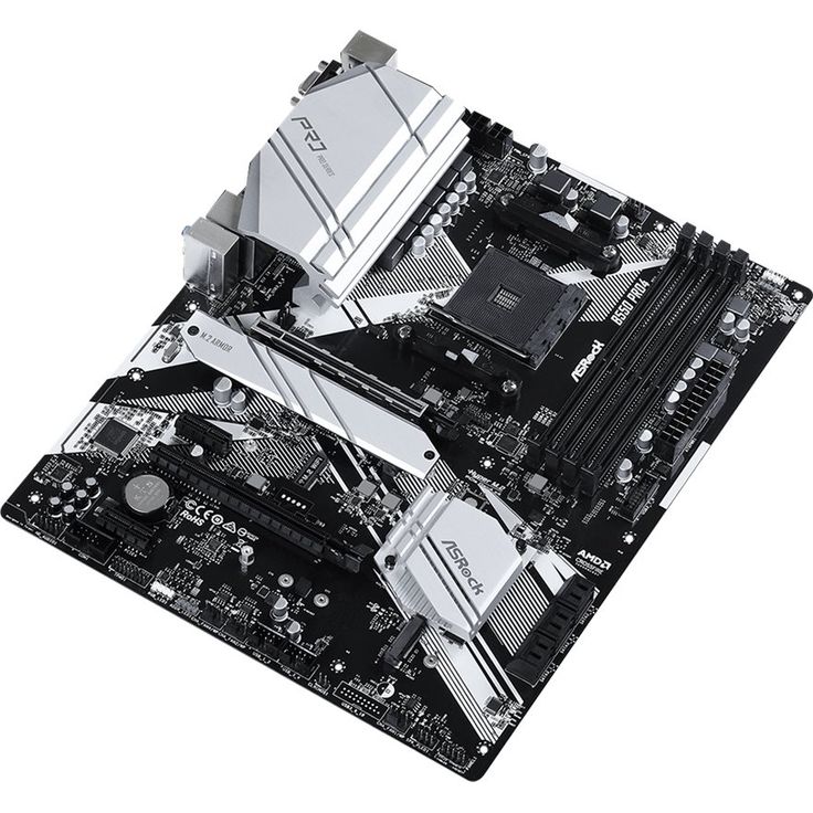 Asrock B550 Pro4 - ATX, AMD B550, Sockel AM4, Dual-channel DDR4 (90-MXBCZ0-A0UAYZ) – Bild 4