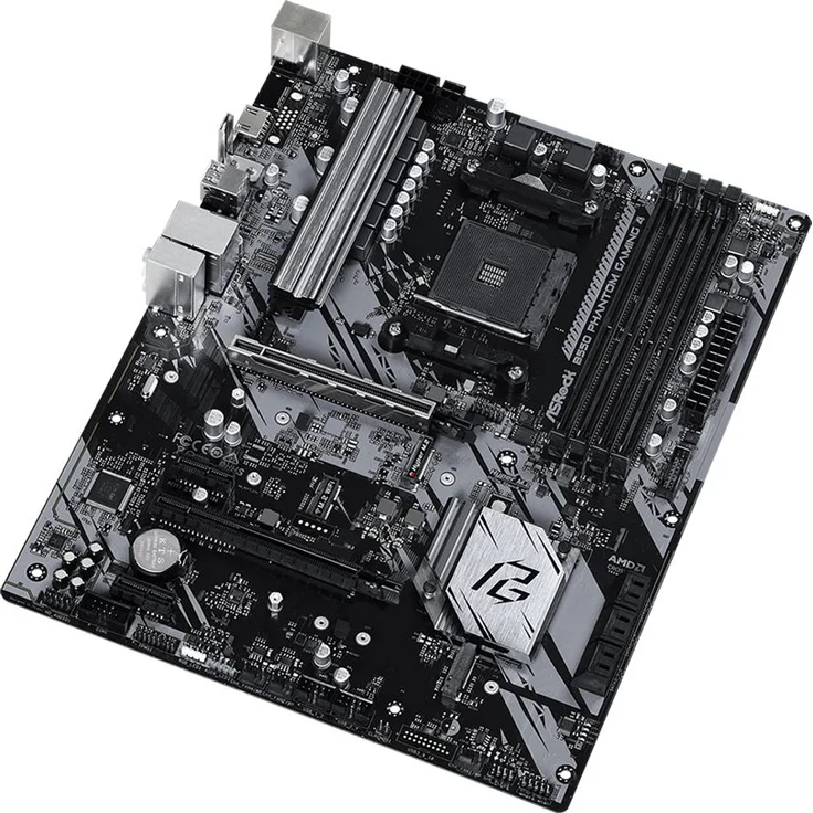 Asrock B550 Phantom Gaming 4 - ATX, AMD B550, Sockel AM4, Dual-channel DDR4 (90-MXBCY0-A0UAYZ) – Bild 4