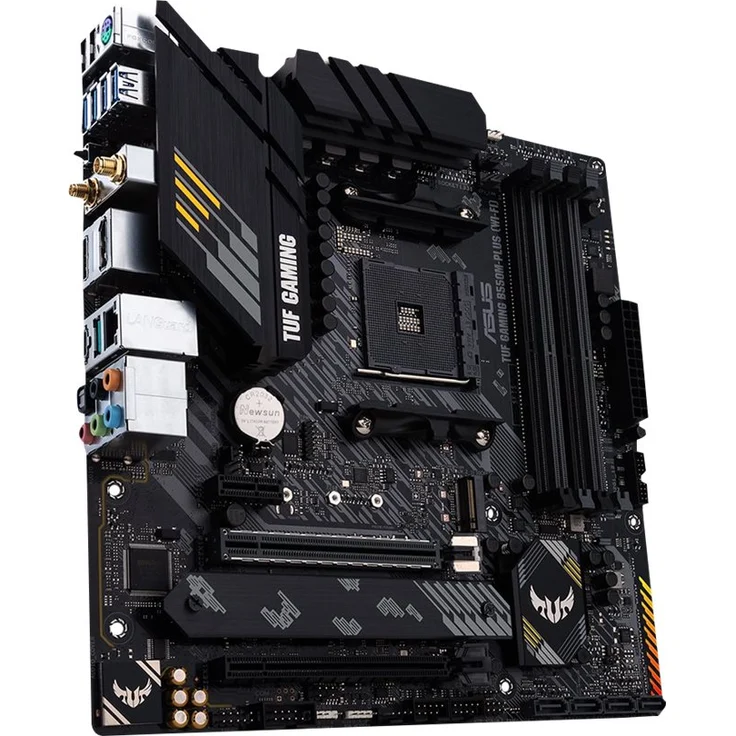 ASUS TUF GAMING B550M PLUS (WI-FI) - micro ATX, AMD B550, Sockel AM4, Dual-channel DDR4 (90MB1490-M0EAY0) – Bild 5