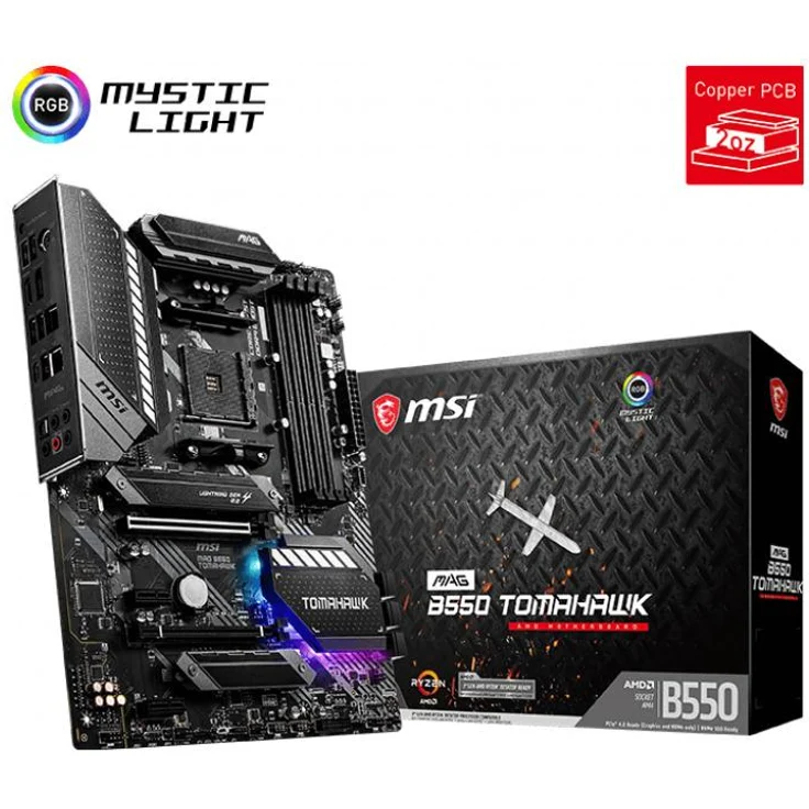MSI MAG B550 Tomahawk - ATX, AMD B550, Sockel AM4, Dual-channel DDR4 (7C91-001R) – Bild 6