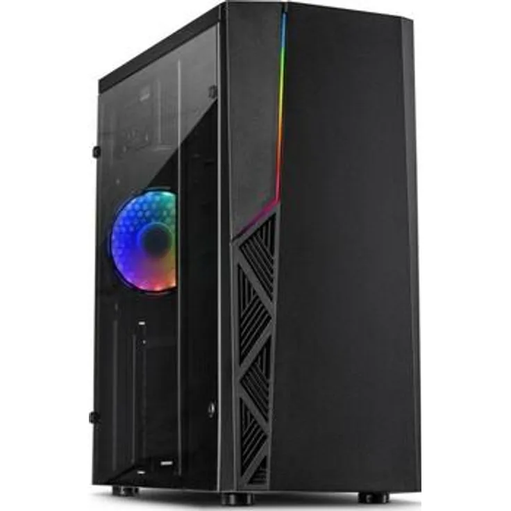 Inter-Tech B-02 RGB, Acrylfenster (88881330)