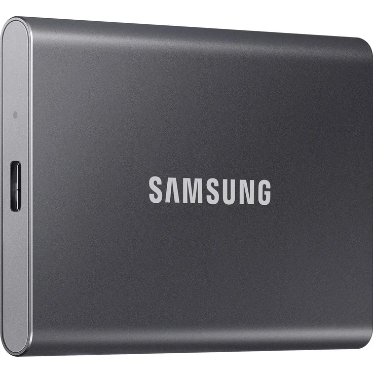 Samsung T7 MU-PC2T0T - Solid-State-Disk - verschlüsselt - 2 TB - extern (tragbar) - USB 3.2 Gen 2 (USB-C Steckverbinder) - 256-Bit-AES - Titan Gray (MU-PC2T0T/WW) – Bild 9