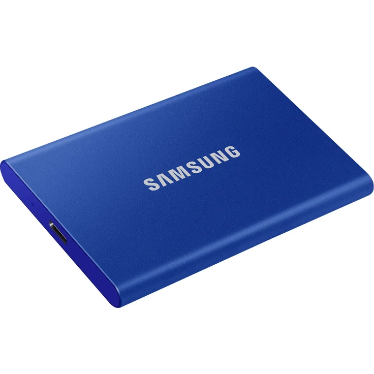 Samsung T7 MU-PC2T0H - Solid-State-Disk - verschlüsselt - 2 TB - extern (tragbar) - USB 3.2 Gen 2 (USB-C Steckverbinder) - 256-Bit-AES - Indigo-Blau (MU-PC2T0H/WW) – Bild 7