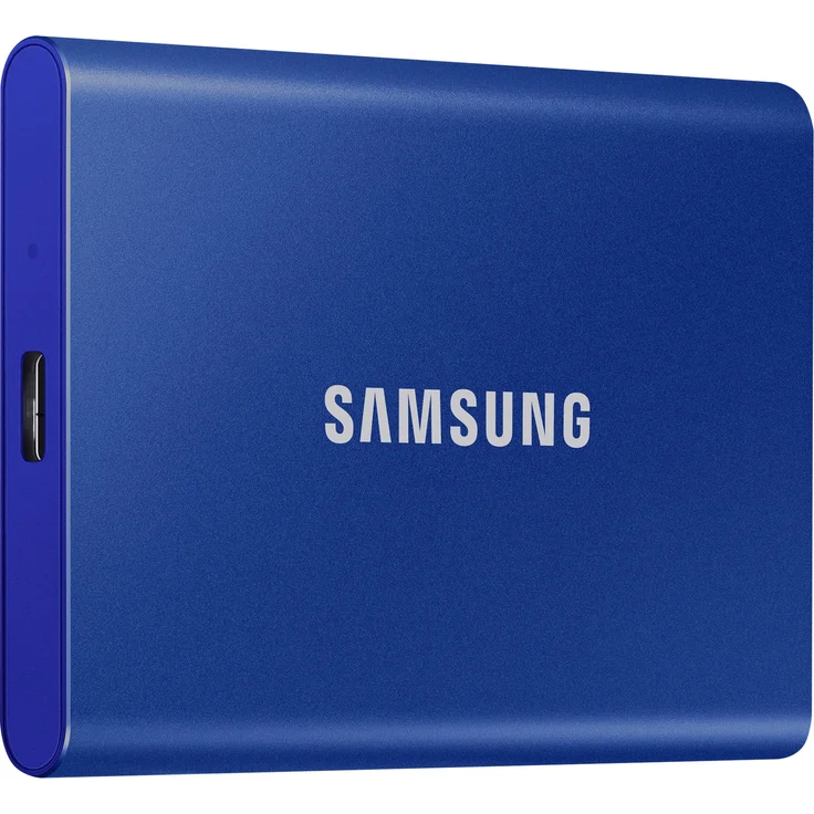 Samsung T7 MU-PC2T0H - Solid-State-Disk - verschlüsselt - 2 TB - extern (tragbar) - USB 3.2 Gen 2 (USB-C Steckverbinder) - 256-Bit-AES - Indigo-Blau (MU-PC2T0H/WW) – Bild 6