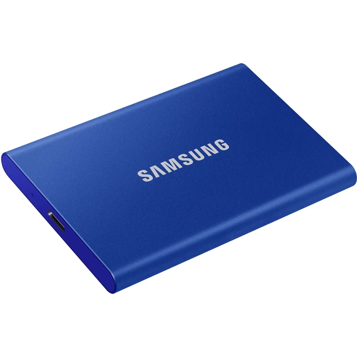 Samsung T7 MU-PC500H - Solid-State-Disk - verschlüsselt - 500 GB - extern (tragbar) - USB 3.2 Gen 2 (USB-C Steckverbinder) - 256-Bit-AES - Indigo-Blau (MU-PC500H/WW) – Bild 12