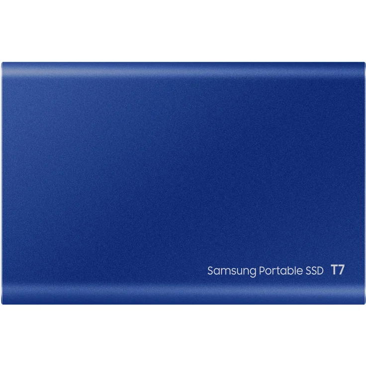 Samsung T7 MU-PC500H - Solid-State-Disk - verschlüsselt - 500 GB - extern (tragbar) - USB 3.2 Gen 2 (USB-C Steckverbinder) - 256-Bit-AES - Indigo-Blau (MU-PC500H/WW) – Bild 4