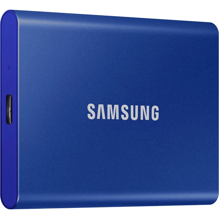 Samsung T7 MU-PC500H - Solid-State-Disk - verschlüsselt - 500 GB - extern (tragbar) - USB 3.2 Gen 2 (USB-C Steckverbinder) - 256-Bit-AES - Indigo-Blau (MU-PC500H/WW) – Bild 8