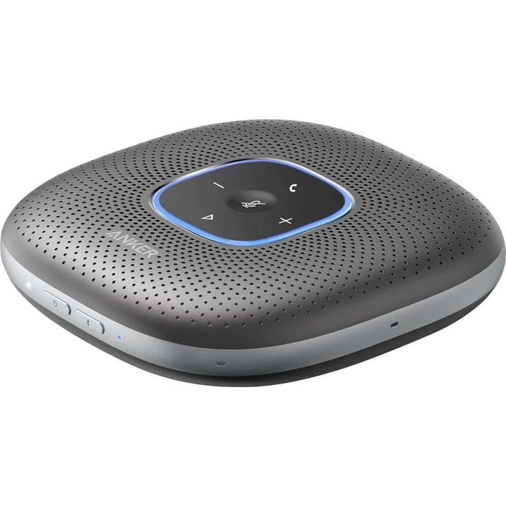 Anker PowerConf Bluetooth Konferenzlautsprecher mit 6 integrierten Mikrofonen, verbesserter Tonaufnahme, 24 St. Akku, USB-C Konnektivität, für Homeoffice (Schwarz) – Bild 8