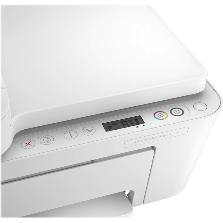 HP DeskJet Plus 4120 (4-in-1) Multifunktionsdrucker - (Thermal Inkjet) Farbe, Druckgeschwindigkeit: 8,5 s/w, 5,5 Farbe, Auflösung: 1200 x 1200, USB, WLAN, AirPrint, Mobile Print (3XV14B) – Bild 7