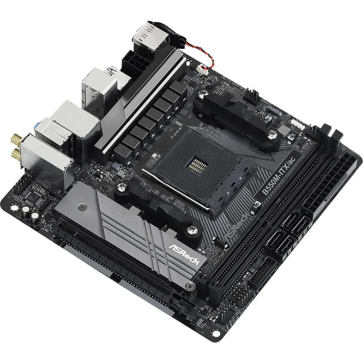 Asrock B550M-ITX/ac - Mini-ITX, AMD B550, Sockel AM4, Dual-channel DDR4 (90-MXBDH0-A0UAYZ) – Bild 5