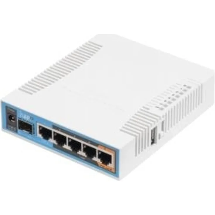 MikroTik RouterBOARD hAP ac Drahtlose Basisstation Wi-Fi Dualband (RB962UIGS-5HACT2HNT)