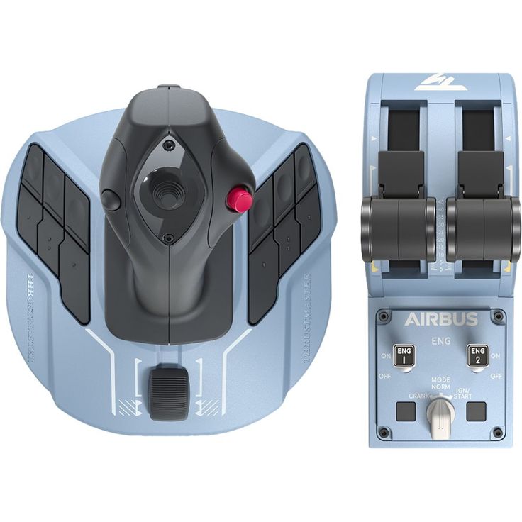 Thrustmaster TCA Officer Pack Airbus Edition Schwarz, Hellblau (2960842) (PC) – Bild 13