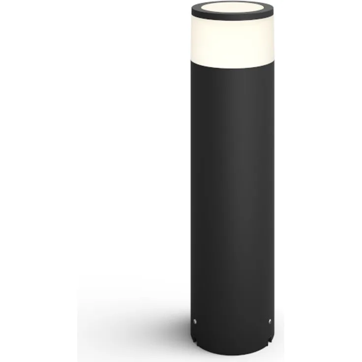 Philips Hue White & Color Amb. Calla LED Sockelleuchte, Schwarz, Erweiterung