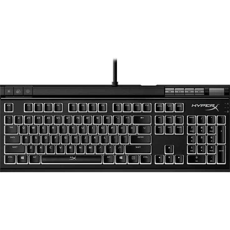 HyperX Alloy Elite 2 Mechanical Gaming - Tastatur - Hintergrundbeleuchtung - USB - Deutsch QWERTZ - HyperX Red (HKBE2X-1X-DE/G) – Bild 5