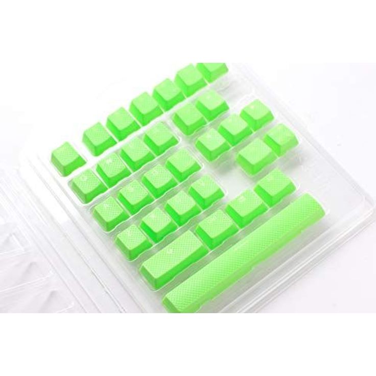Ducky Rubber Keycap Set, 31 Tasten, Double-Shot, gummiert