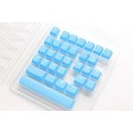 Ducky Rubber Keycap Set, 31 Tasten, Double-Shot, gummiert