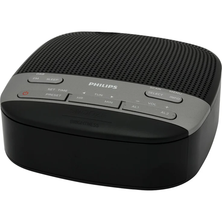 Philips R3505 Radiowecker, LED-Anzeige, schwarz – Bild 5