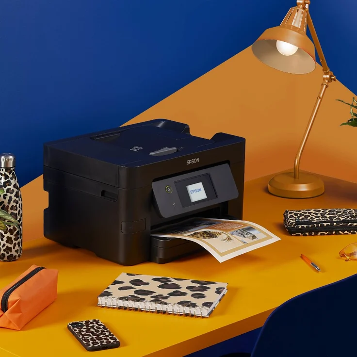 Epson WorkForce Pro WF-3820DWF 4-in-1 Tintenstrahl-Multifunktionsgerät (Drucker, Scanner, Kopierer, Fax) Auflösung: 4800 x 2400, USB, LAN, WLAN, AirPrint, Mobile Print, WiFi-Direct (C11CJ07403) – Bild 3