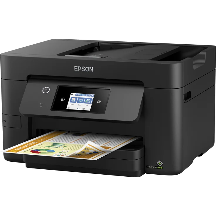 Epson WorkForce Pro WF-3820DWF 4-in-1 Tintenstrahl-Multifunktionsgerät (Drucker, Scanner, Kopierer, Fax) Auflösung: 4800 x 2400, USB, LAN, WLAN, AirPrint, Mobile Print, WiFi-Direct (C11CJ07403) – Bild 2