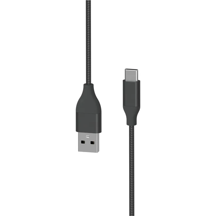 Xlayer PREMIUM Metallic Cable USB to Type-C 1,5m Black (217083)