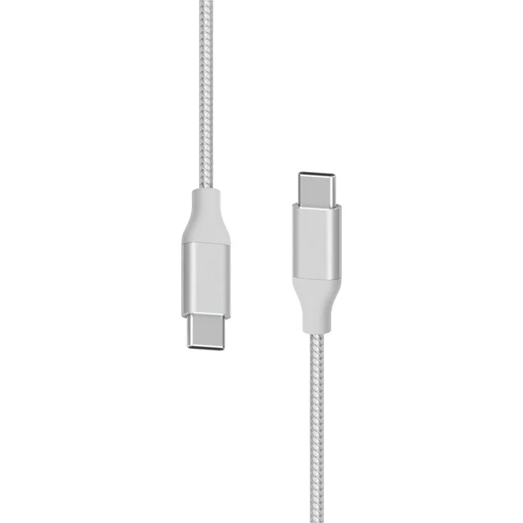Xlayer PREMIUM Metallic Cable USB-C to Type-C 1,5m Silver (217086)