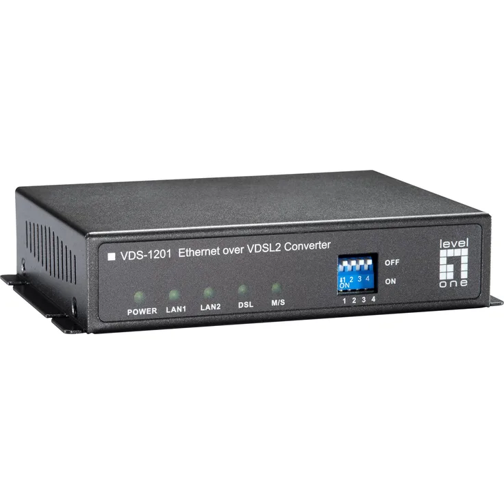 LevelOne Konverter VDS-1201 Ethernet>VDSL2