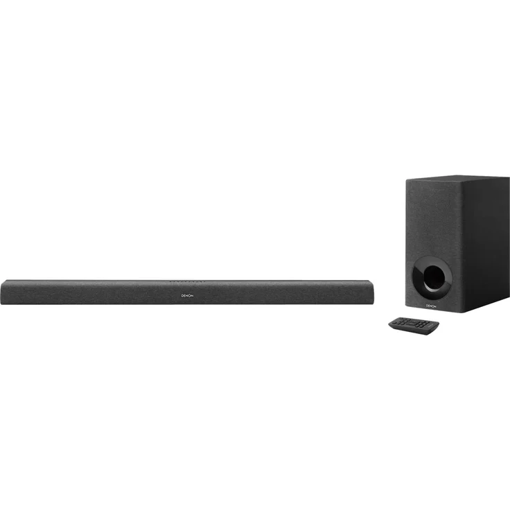 Denon DHT-S416H 2.1 Soundbar mit Subwoofer, kabellos/kabelgebunden, geeignet für TV, schwarz – Bild 14