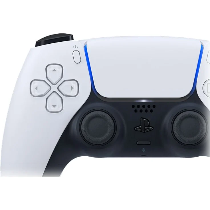 Sony DualSense Wireless-Controller, Weiß (9399506) (PS5) – Bild 8