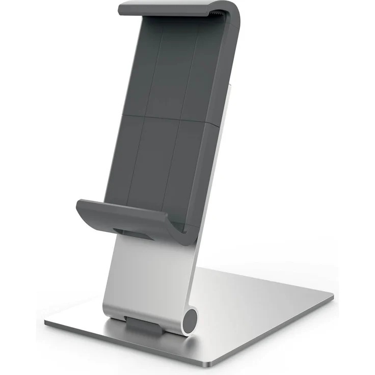 Durable 893723 Tablet Tischhalterung für Tablets mit Hülle 7-13 Zoll, 360° drehbar, silber-anthrazit – Bild 2