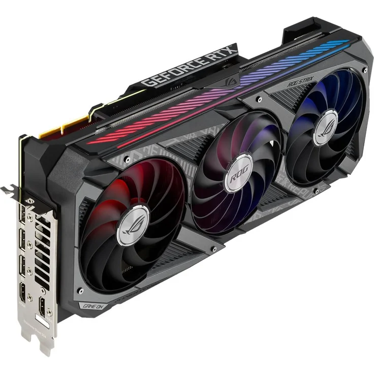 ASUS ROG Strix GeForce RTX 3090 OC, ROG-STRIX-RTX3090-O24G-GAMING, 24GB GDDR6X, 2x HDMI, 3x DP (90YV0F93-M0NM00) – Bild 6