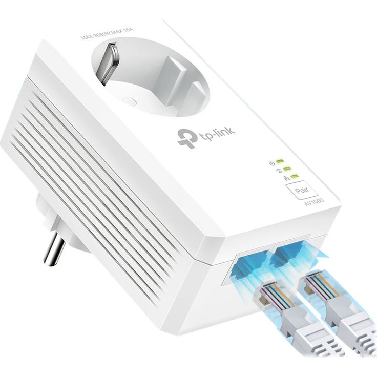 TP-Link AV1000 2P Gigabit Passthrough PW – Bild 3