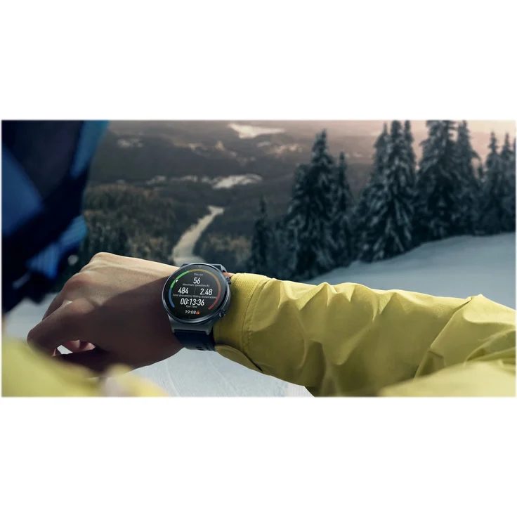 Huawei Watch GT 2 Pro Smartwatch, Unisex, 46,7mm, Metallgehäuse, Night Black – Bild 13