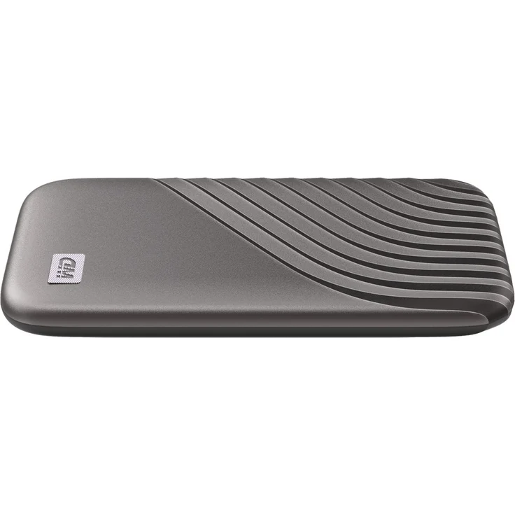 WD My Passport SSD WDBAGF5000AGY - Solid-State-Disk - verschlüsselt - 500 GB - extern (tragbar) - USB 3.2 Gen 2 (USB-C Steckverbinder) - 256-Bit-AES - Space-grau (WDBAGF5000AGY-WESN) – Bild 7