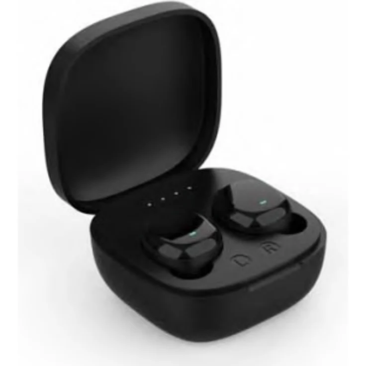 Motorola Vervebuds 100 - Bluetooth In-Ear Kopfhörer (kabellos) - 14 Std - IPX5 Waterproof - Kompatibel mit Alexa, Siri und Google Assistant - Schwarz – Bild 2