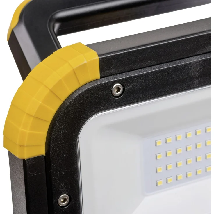 Brennenstuhl Mobiler Akku LED Baustrahler mit Bluetooth Lautsprecher (30 Watt, IP54 für außen und innen, LED Arbeitsstrahler mit integrierter Powerbank) – Bild 4