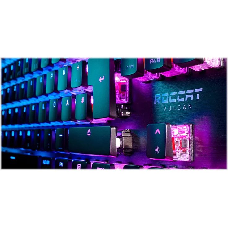 ROCCAT VULCAN TKL - Tastatur - mit Lautstärkerad - backlit - USB - QWERTZ - Deutsch - Roccat Titan Linear Switch (ROC-12-270) – Bild 9