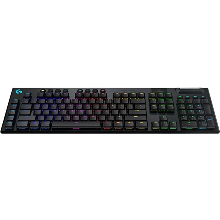 Logitech G915 LIGHTSPEED Wireless RGB Mechanical Gaming Keyboard - GL Tactile - Tastatur - Hintergrundbeleuchtung - Bluetooth, LIGHTSPEED - Nordisch QWERTY - Tastenschalter: GL Tactile - Schwarz – Bild 1