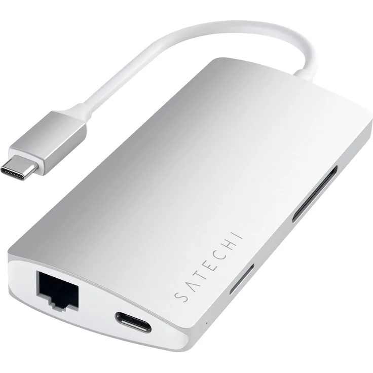 Satechi Type-C Multi-Port Hub 4K Ethernet V2 für Geräte mit USB-C Anschluss - S – Bild 3