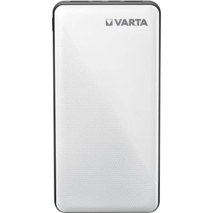 VARTA Power Bank 20000mAh, Powerbank Energy mit 4 Anschlüssen (1x Micro USB, 2x USB A, 1x USB C), kompatibel mit Tablets & Smartphone, inkl. Micro USB Ladekabel – Bild 1