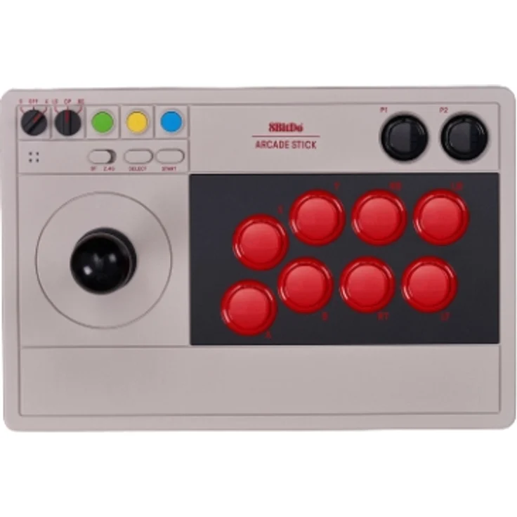 8BitDo Arcade Stick Joystick, grau – Bild 2