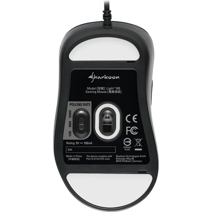Sharkoon Light² 100, Gaming Maus, RGB – Bild 4