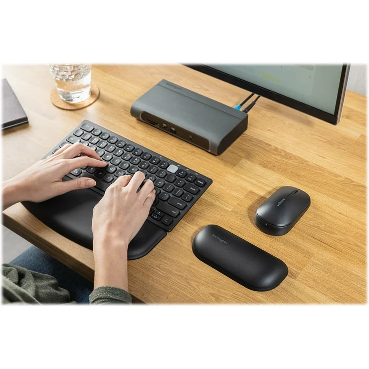 Kensington SureTrack Kabellose Maus mit Bluetooth und Nano-USB-Empfänger, Ideal für Laptops und Desktop-Computer, Kompatibel mit Chrome, Mac, Windows und Android, Schwarz, K75298WW – Bild 4