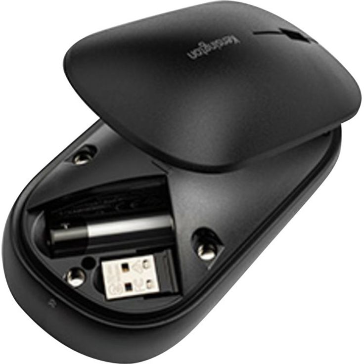 Kensington SureTrack Kabellose Maus mit Bluetooth und Nano-USB-Empfänger, Ideal für Laptops und Desktop-Computer, Kompatibel mit Chrome, Mac, Windows und Android, Schwarz, K75298WW – Bild 5