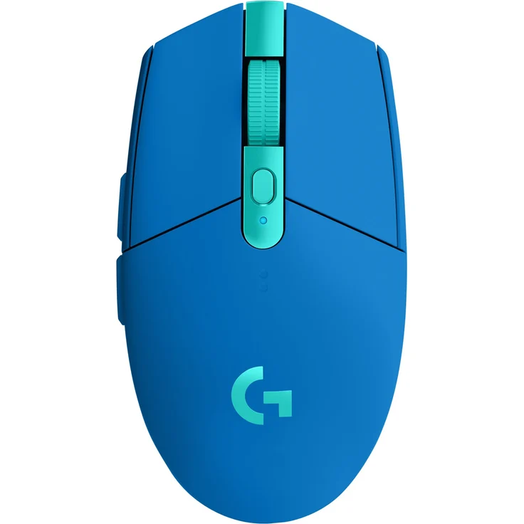 Logitech G305 LIGHTSPEED kabellose Gaming-Maus, HERO 12000 DPI Sensor, 6 Programmierbare Tasten, 250 Stunden Akkulaufzeit, Anpassbare Spielprofile, Leichtgewicht, PC-Mac, Blau - Deutsche Verpackung – Bild 2