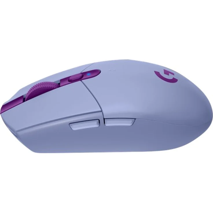 Logitech G305 LIGHTSPEED kabellose Gaming-Maus, HERO 12000 DPI Sensor, 6 Programmierbare Tasten, 250 Stunden Akkulaufzeit, Anpassbare Spielprofile, Leichtgewicht, PC-Mac, Lila - Deutsche Verpackung – Bild 5