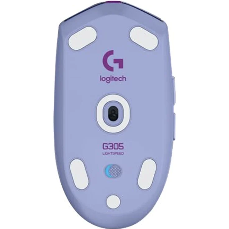 Logitech G305 LIGHTSPEED kabellose Gaming-Maus, HERO 12000 DPI Sensor, 6 Programmierbare Tasten, 250 Stunden Akkulaufzeit, Anpassbare Spielprofile, Leichtgewicht, PC-Mac, Lila - Deutsche Verpackung – Bild 3