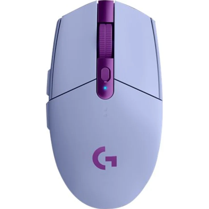 Logitech G305 LIGHTSPEED kabellose Gaming-Maus, HERO 12000 DPI Sensor, 6 Programmierbare Tasten, 250 Stunden Akkulaufzeit, Anpassbare Spielprofile, Leichtgewicht, PC-Mac, Lila - Deutsche Verpackung – Bild 4