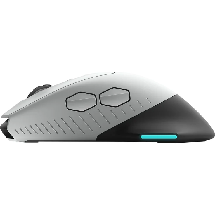 Dell Alienware 610M Wireless Gaming Mouse Lunar Light – Bild 6
