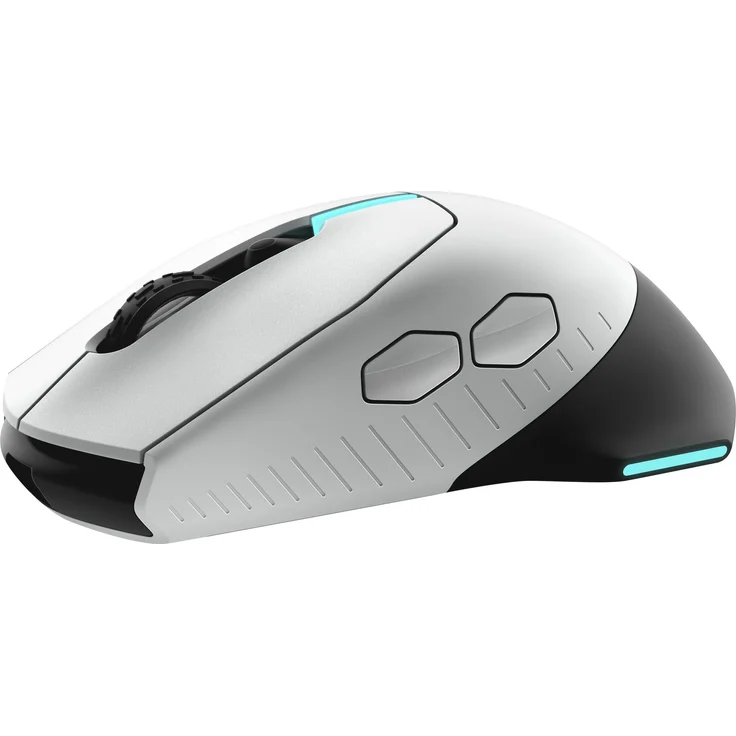 Dell Alienware 610M Wireless Gaming Mouse Lunar Light – Bild 2