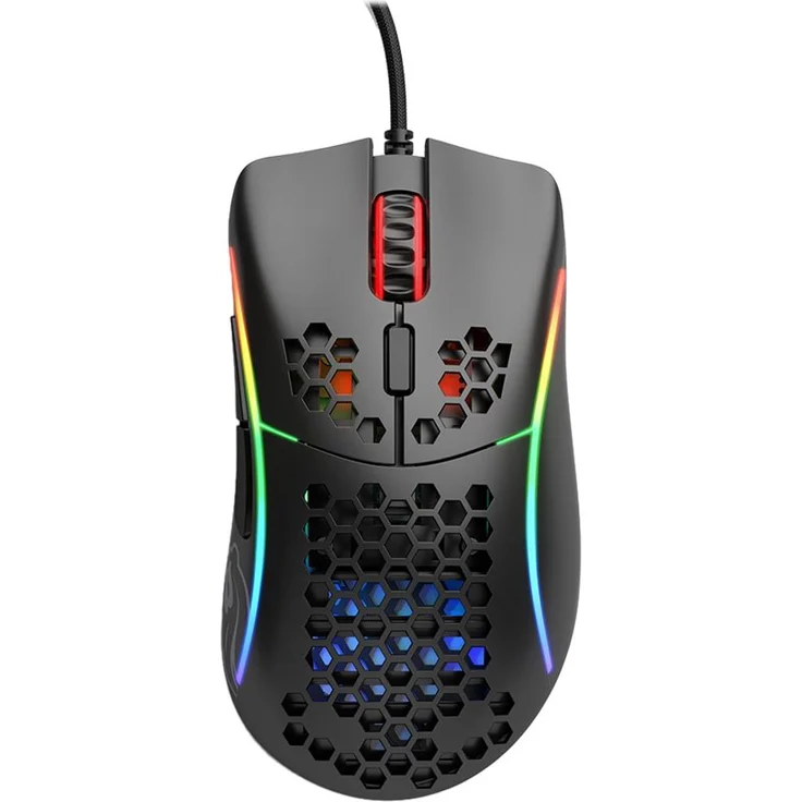 Glorious PC Gaming Race Model D- Gaming-Maus mit Kabel, Schwarz Matt – Bild 3